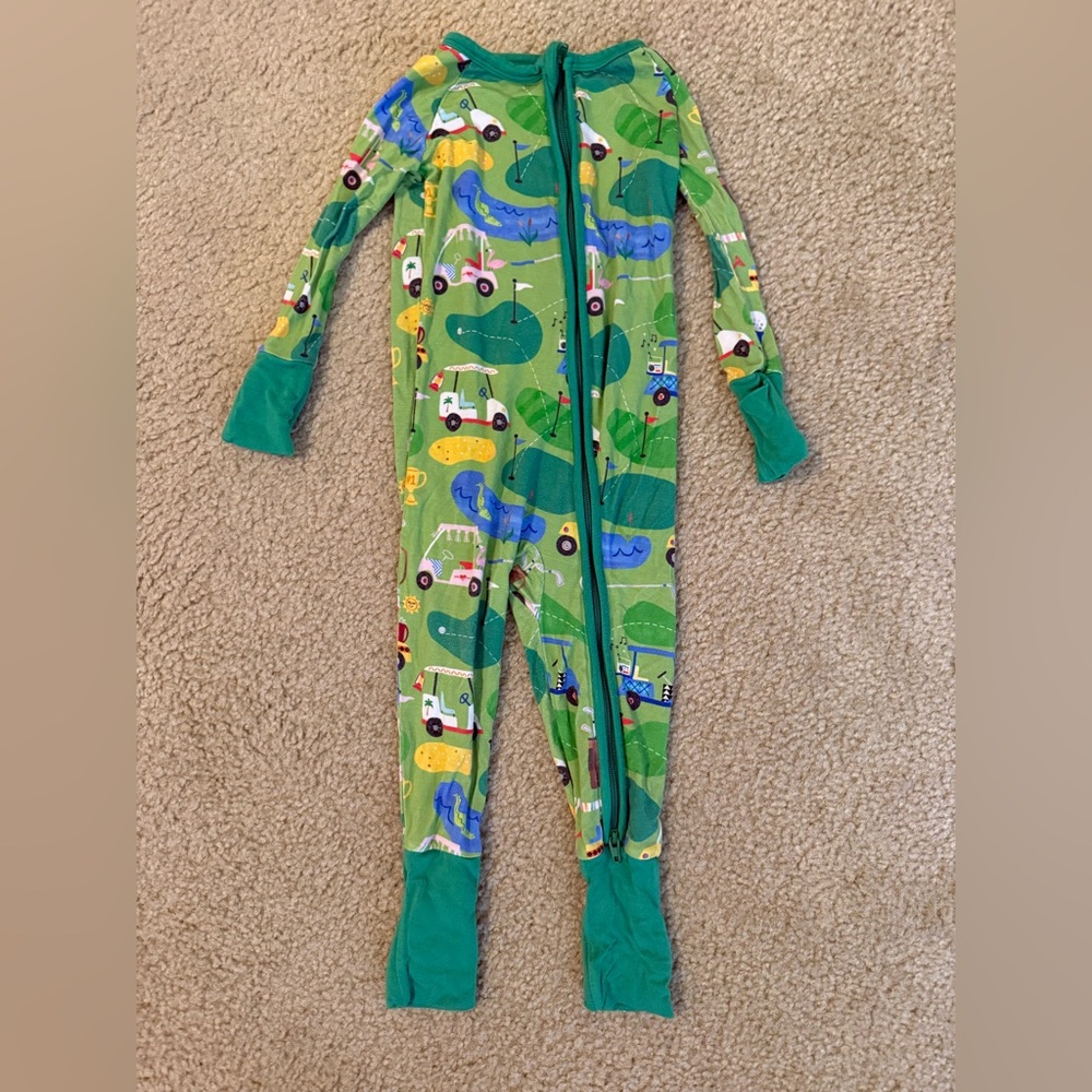 Little sleepies golf print size 6-12M